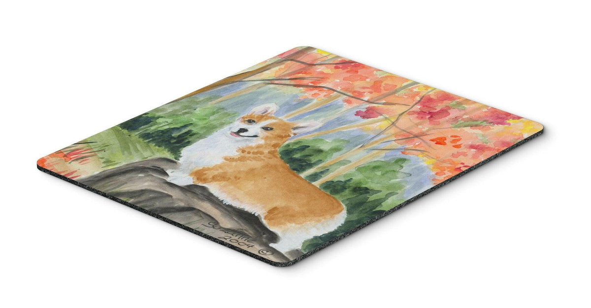 Corgi Mouse Pad / Hot Pad / Trivet by Caroline&#39;s Treasures