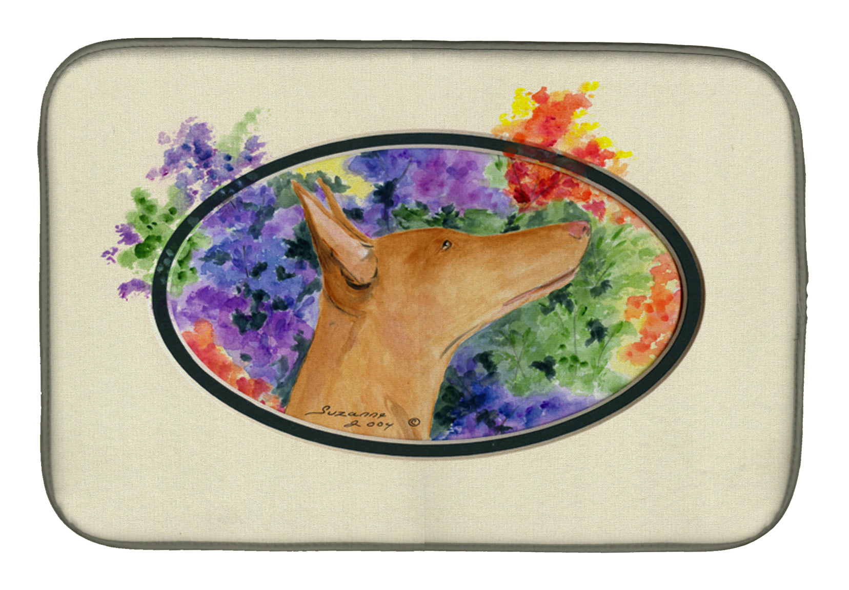 Pharaoh Hound Dish Drying Mat SS8041DDM  the-store.com.