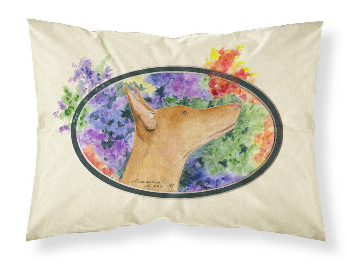 Pharaoh Hound Moisture wicking Fabric standard pillowcase by Caroline&#39;s Treasures