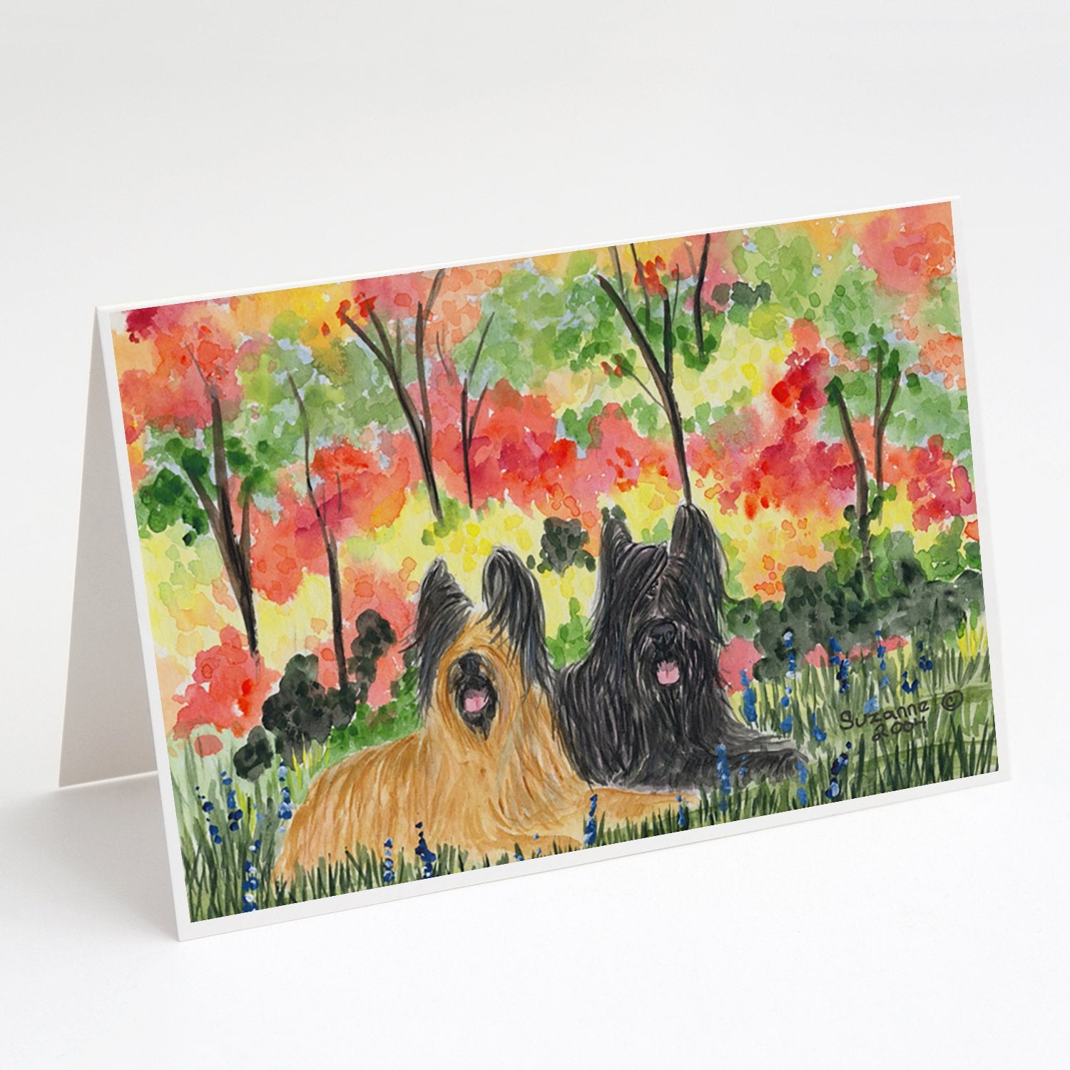 Buy this Briard Greeting Cards and Envelopes Pack of 8