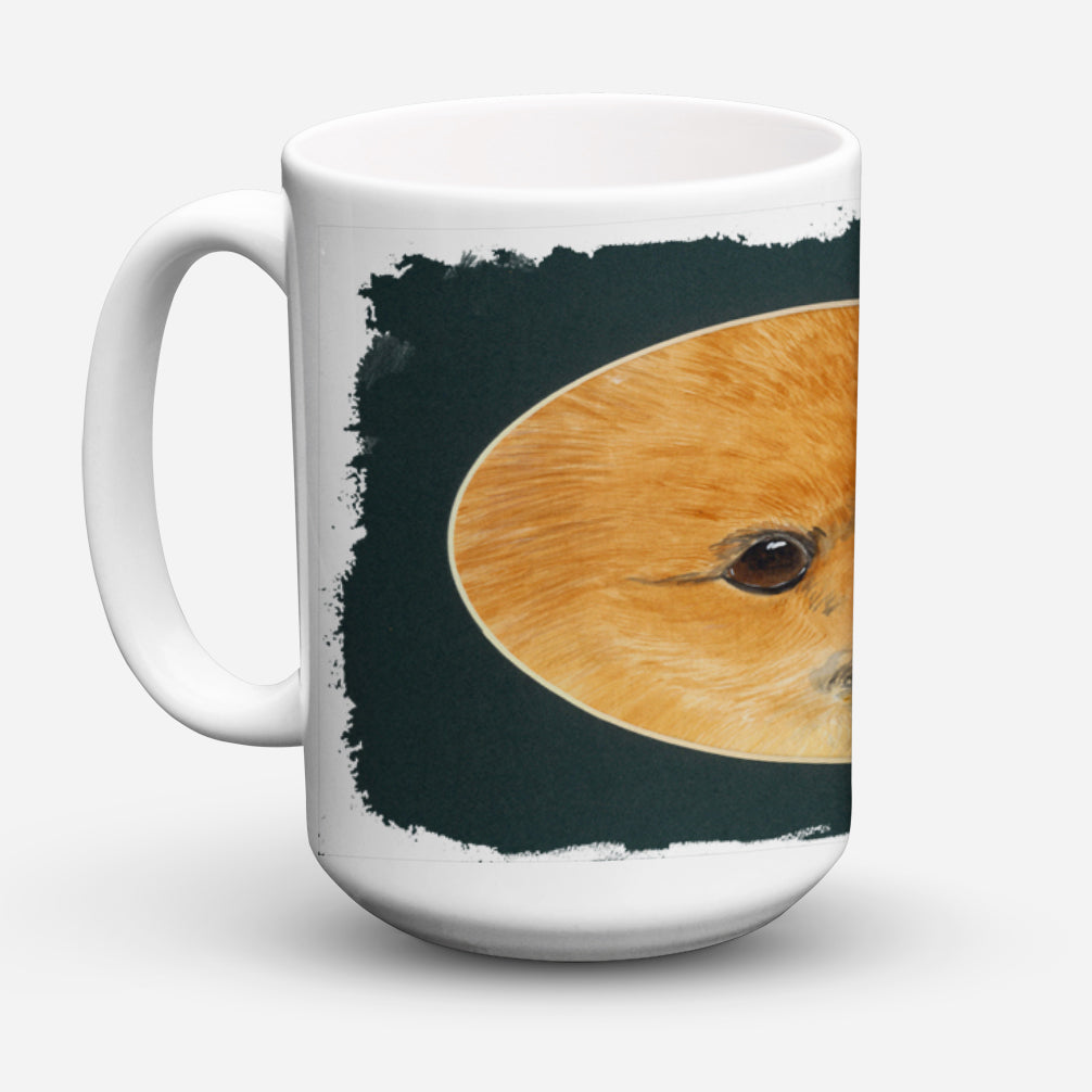 Pomeranian Dishwasher Safe Microwavable Ceramic Coffee Mug 15 ounce SS8051CM15  the-store.com.