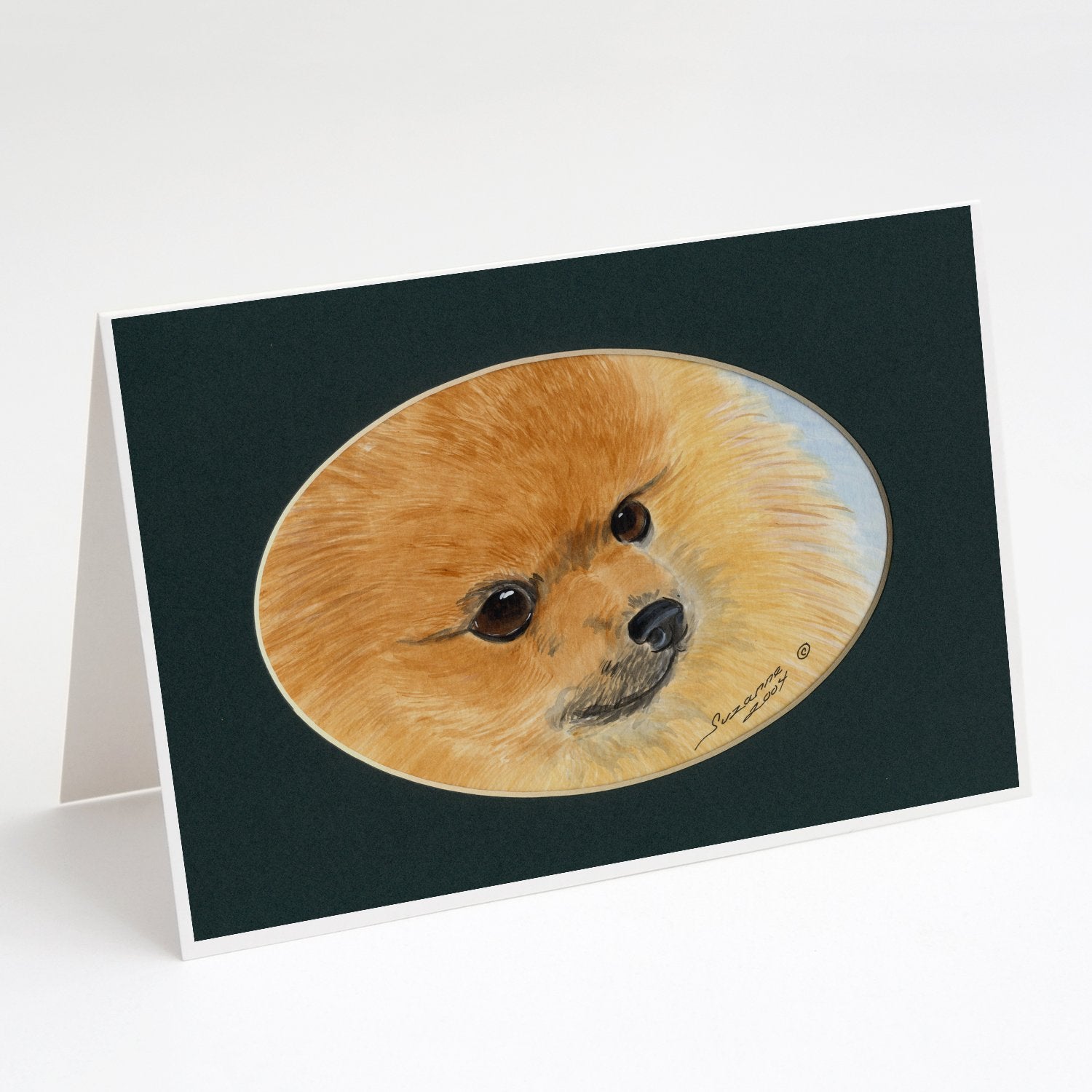 Buy this Pomeranian Greeting Cards and Envelopes Pack of 8