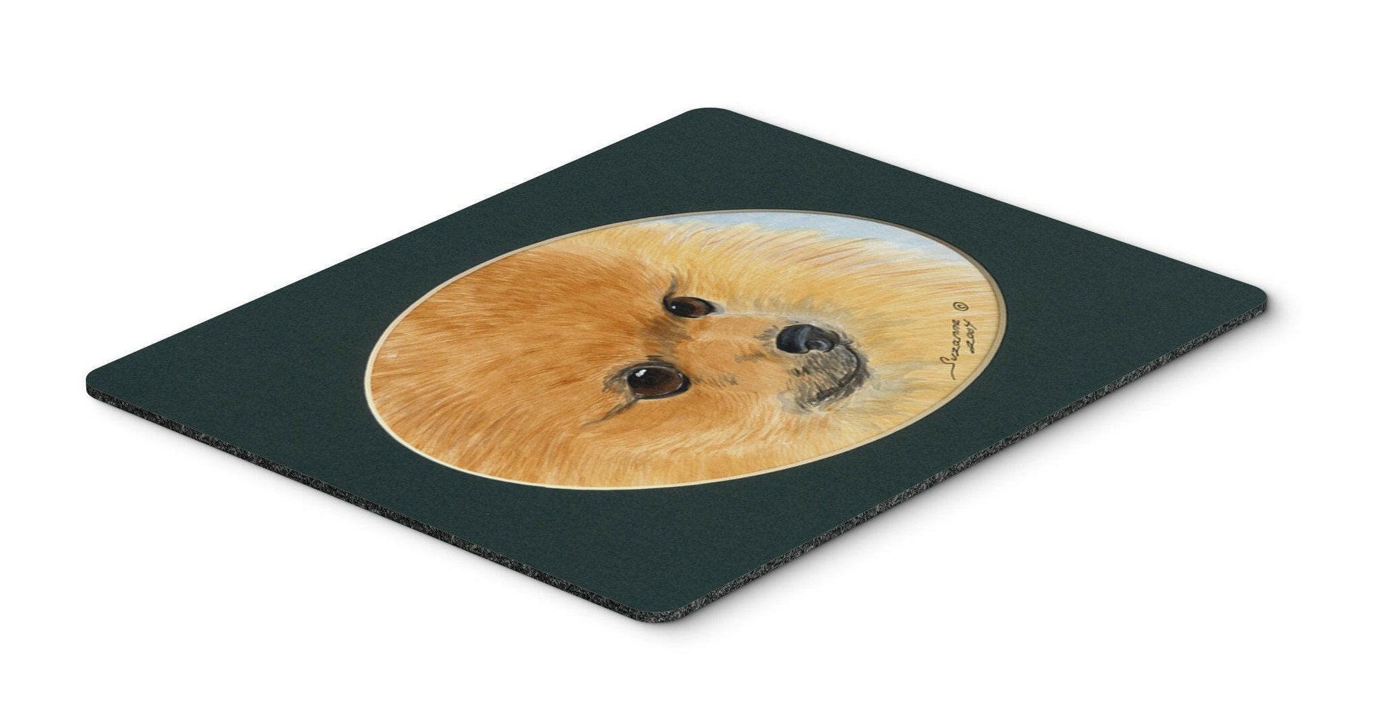 Pomeranian Mouse Pad / Hot Pad / Trivet by Caroline's Treasures