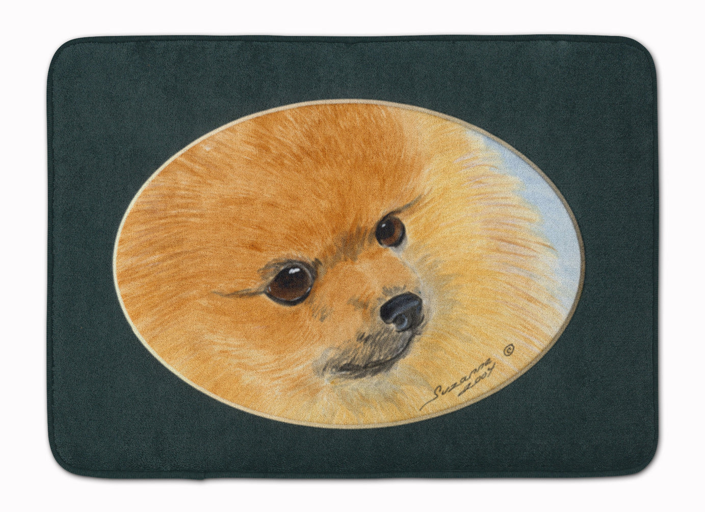 Pomeranian Machine Washable Memory Foam Mat SS8051RUG - the-store.com