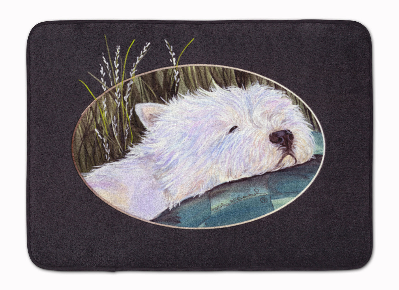 Westie Machine Washable Memory Foam Mat SS8052RUG - the-store.com