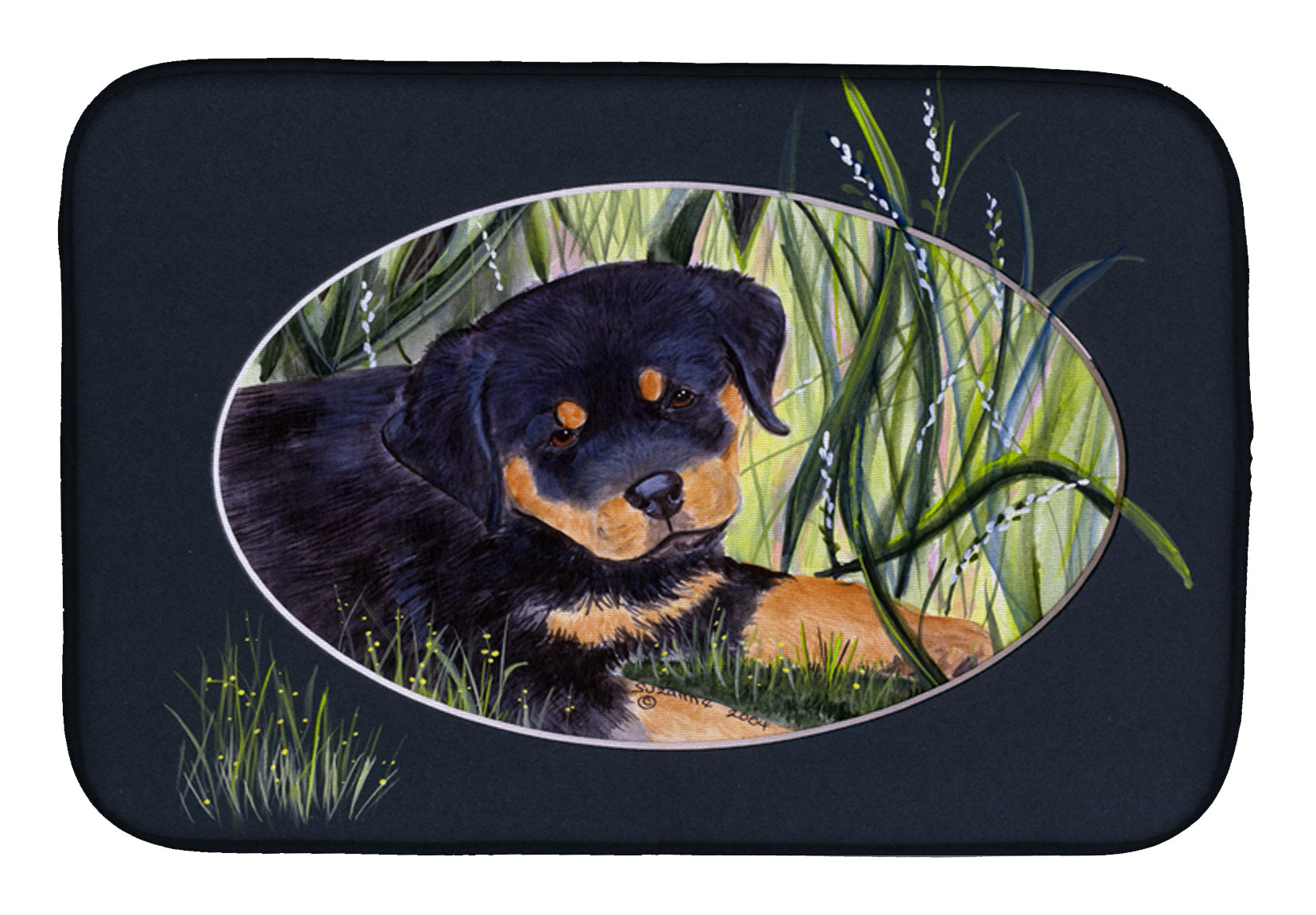 Rottweiler Dish Drying Mat SS8053DDM  the-store.com.