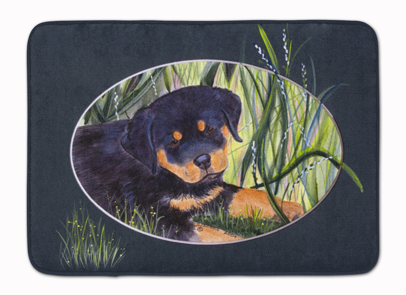 Rottweiler Machine Washable Memory Foam Mat SS8053RUG - the-store.com