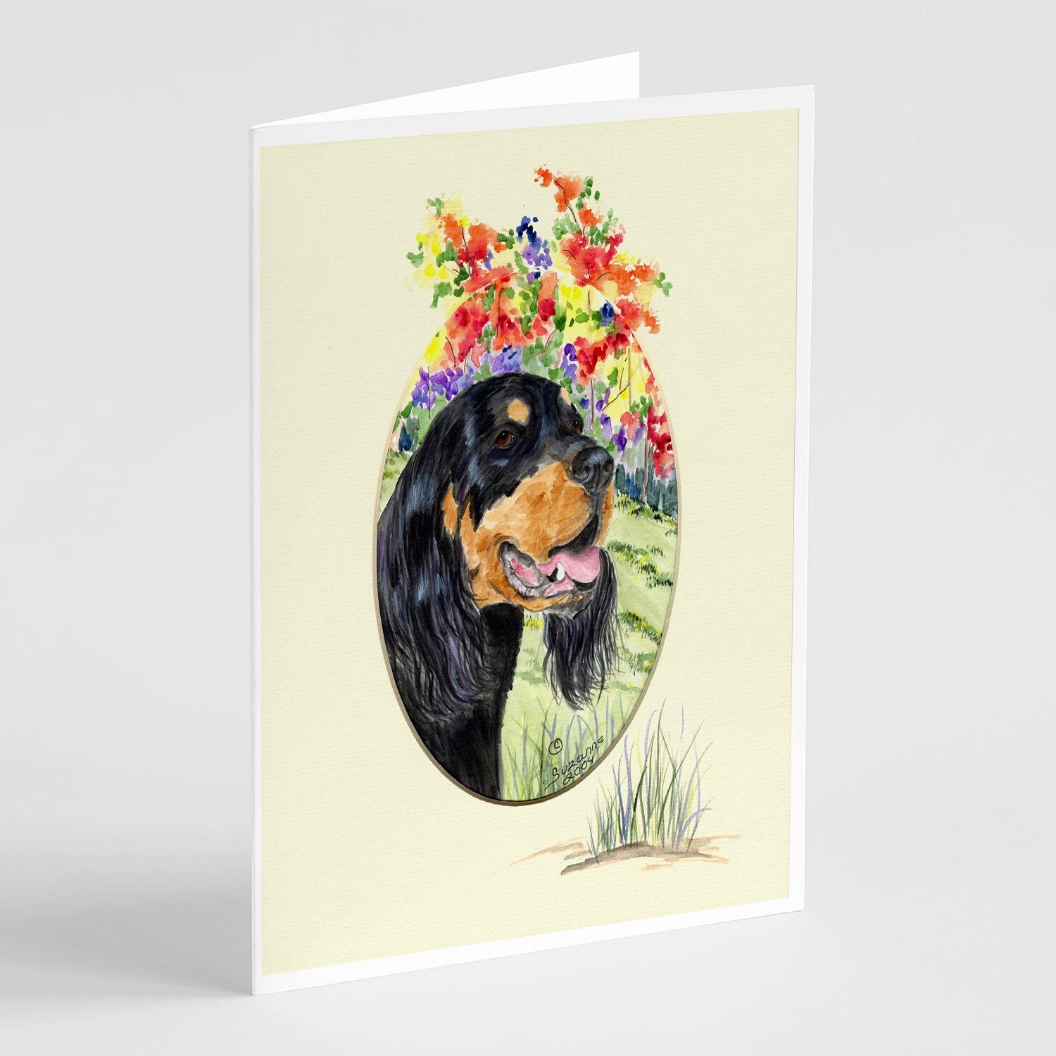 Buy this Gordon Setter Greeting Cards and Envelopes Pack of 8