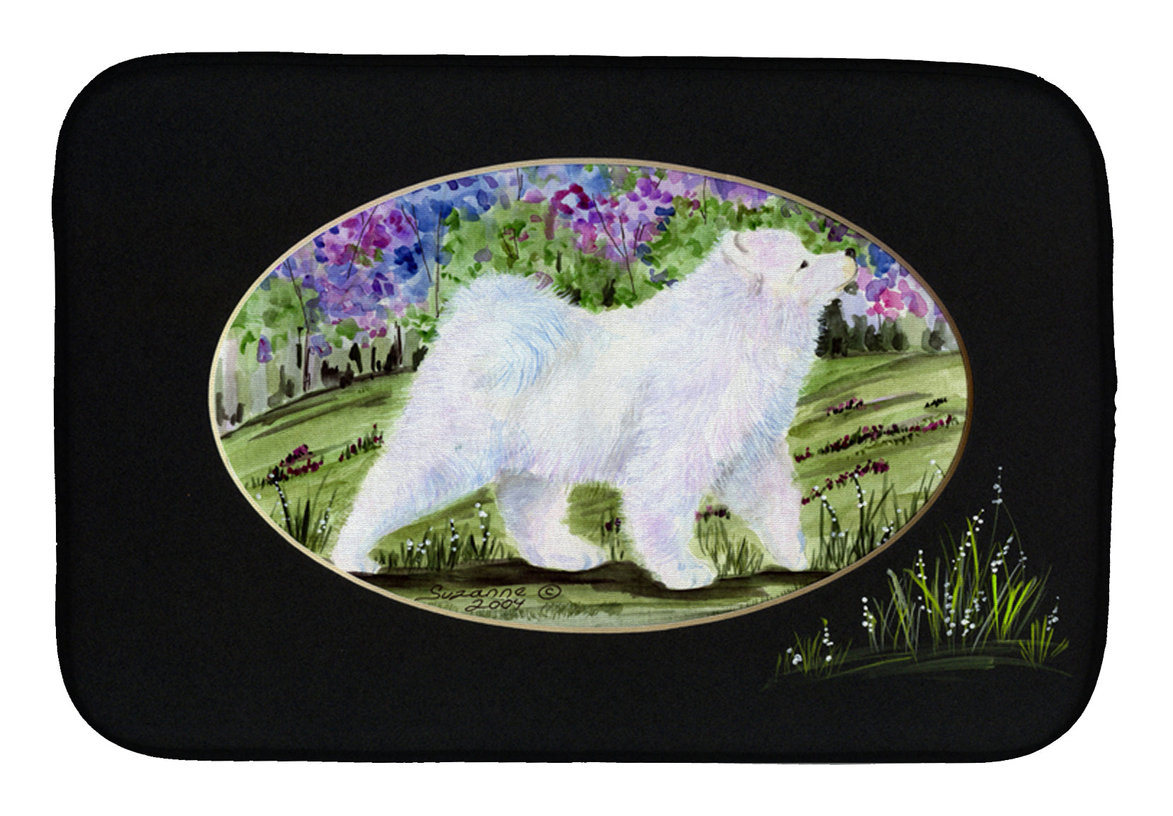 Samoyed Dish Drying Mat SS8059DDM  the-store.com.