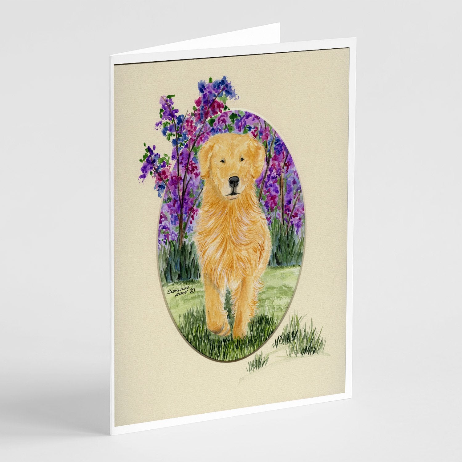 Buy this Golden Retriever Greeting Cards and Envelopes Pack of 8