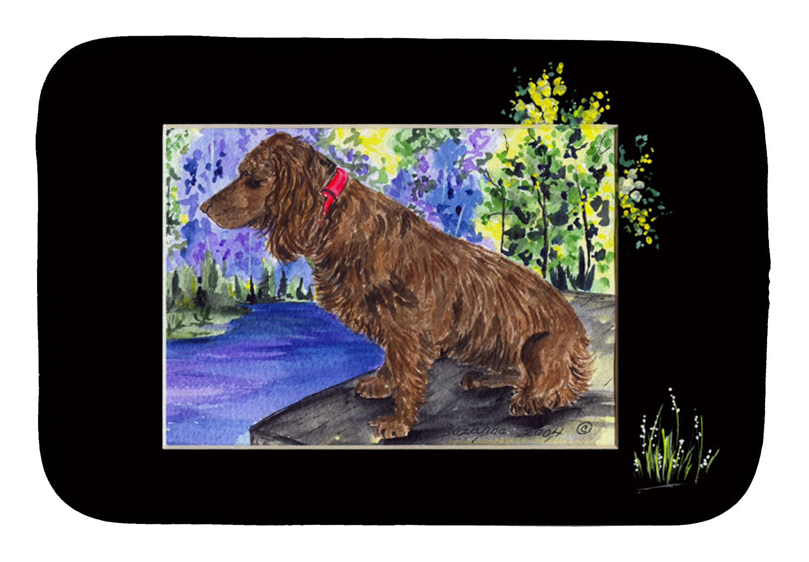 Boykin Spaniel Dish Drying Mat SS8065DDM  the-store.com.