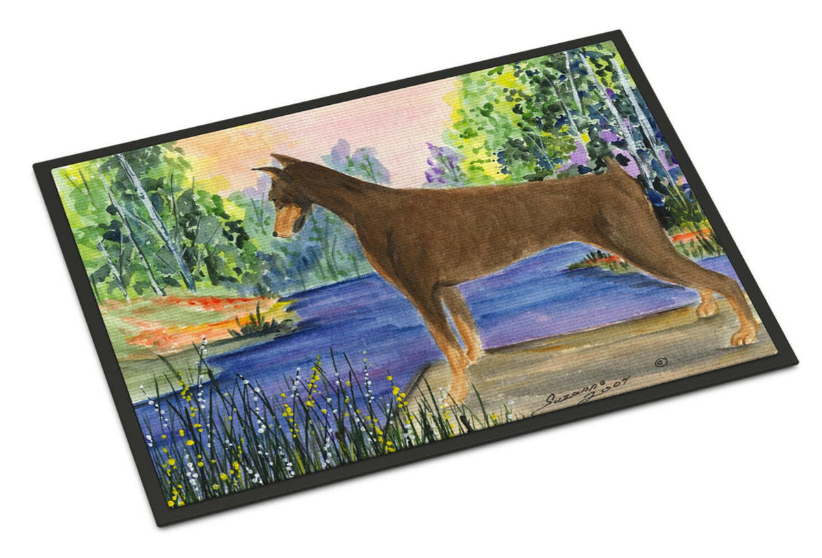 Doberman Indoor or Outdoor Mat 24x36 Doormat - the-store.com