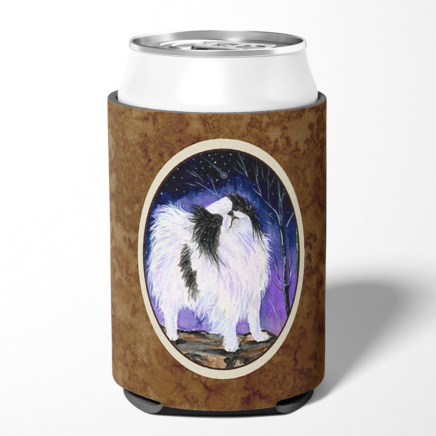 Japanese Chin Can or Bottle Beverage Insulator Hugger.