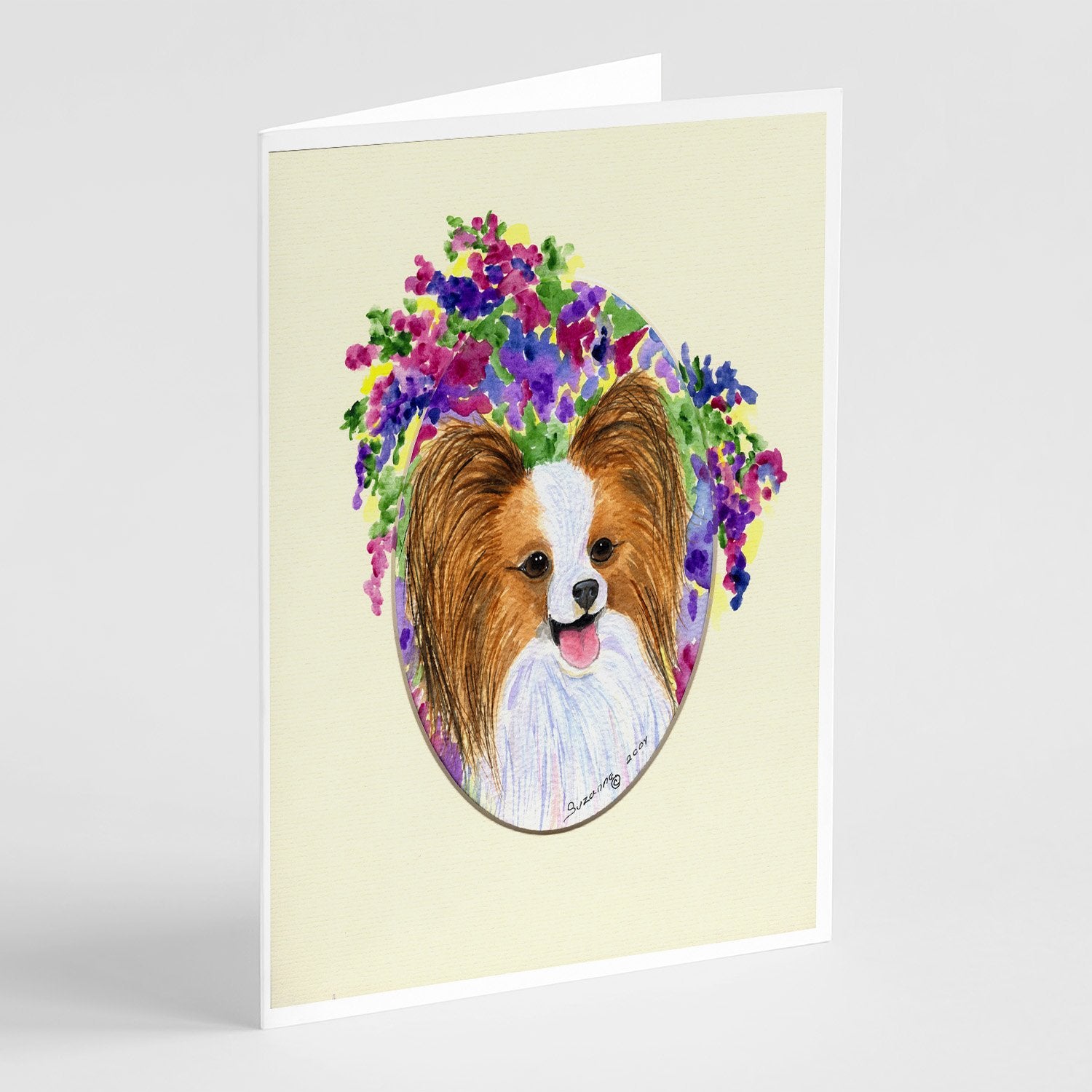 Buy this Papillon Greeting Cards and Envelopes Pack of 8