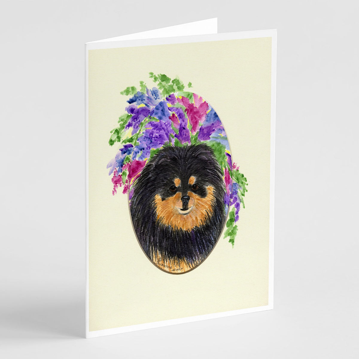 Buy this Pomeranian Greeting Cards and Envelopes Pack of 8