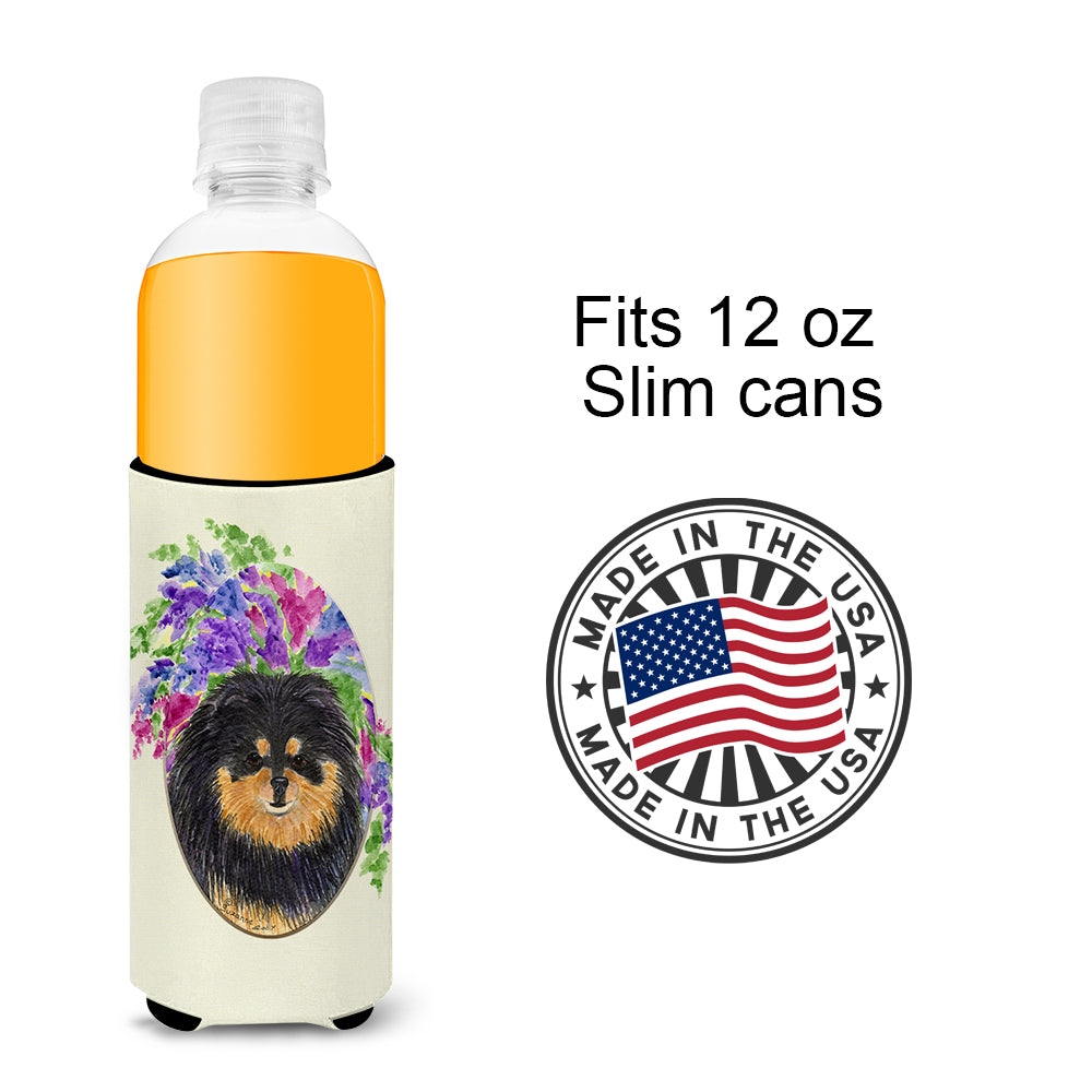 Pomeranian Ultra Beverage Insulators for slim cans SS8075MUK.