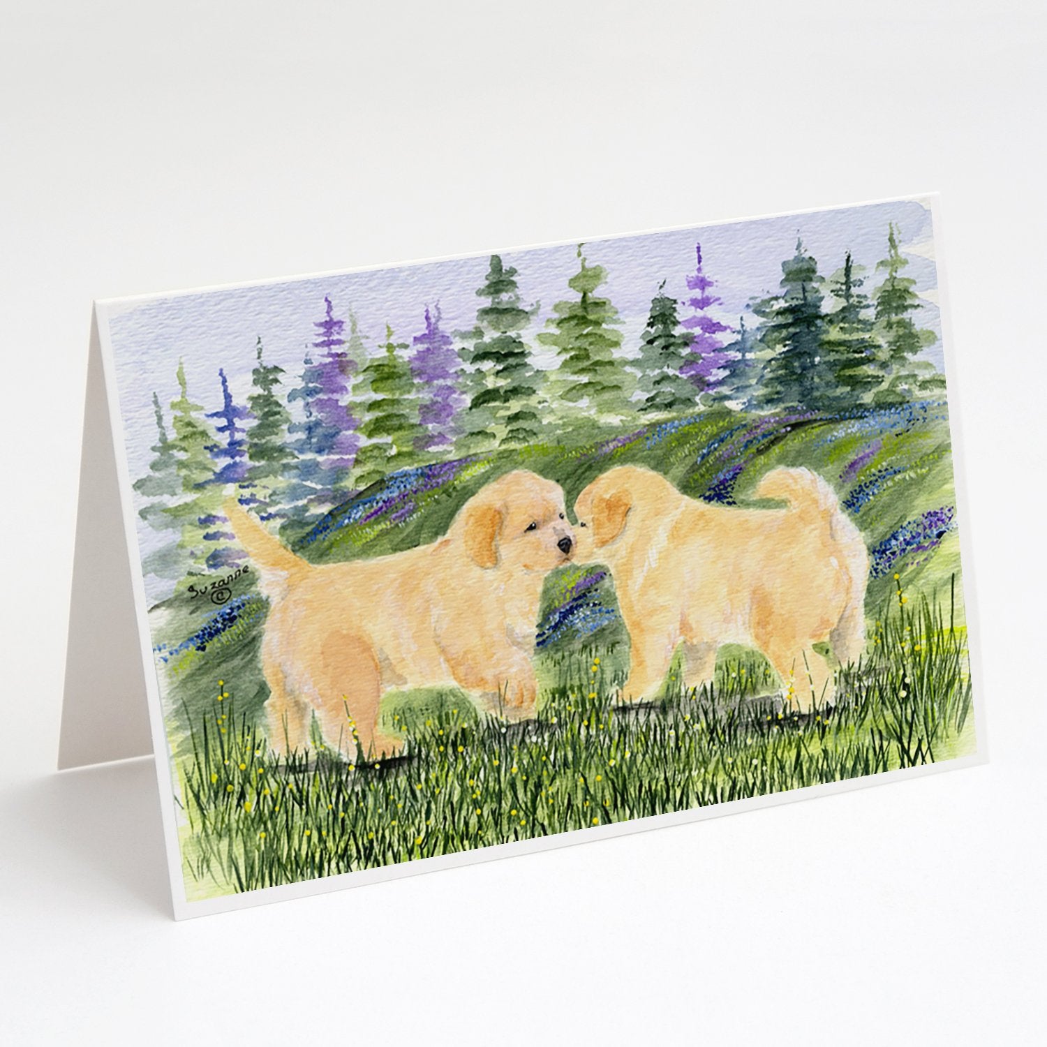 Buy this Golden Retriever Greeting Cards and Envelopes Pack of 8