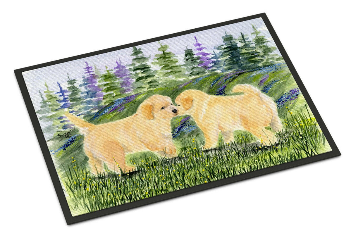 Golden Retriever Indoor Outdoor Mat 18x27 Doormat - the-store.com