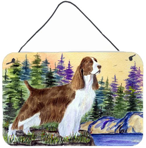 Springer Spaniel Indoor Aluminium Metal Wall or Door Hanging Prints by Caroline's Treasures