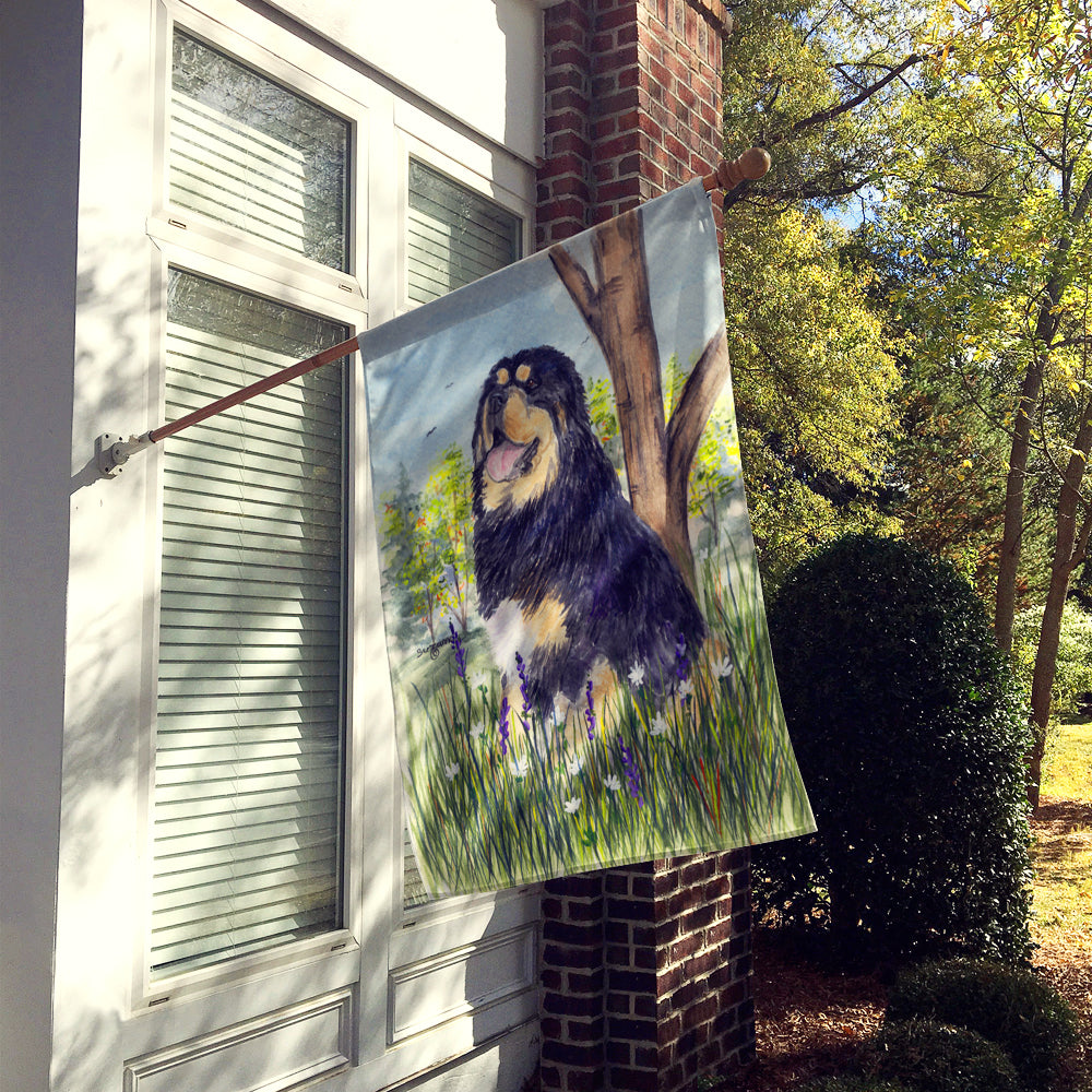 Tibetan Mastiff Flag Canvas House Size  the-store.com.