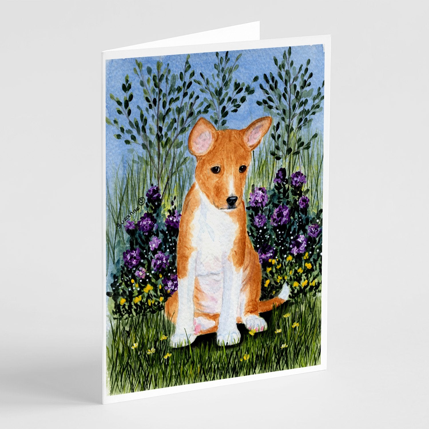 Buy this Basenji Greeting Cards and Envelopes Pack of 8