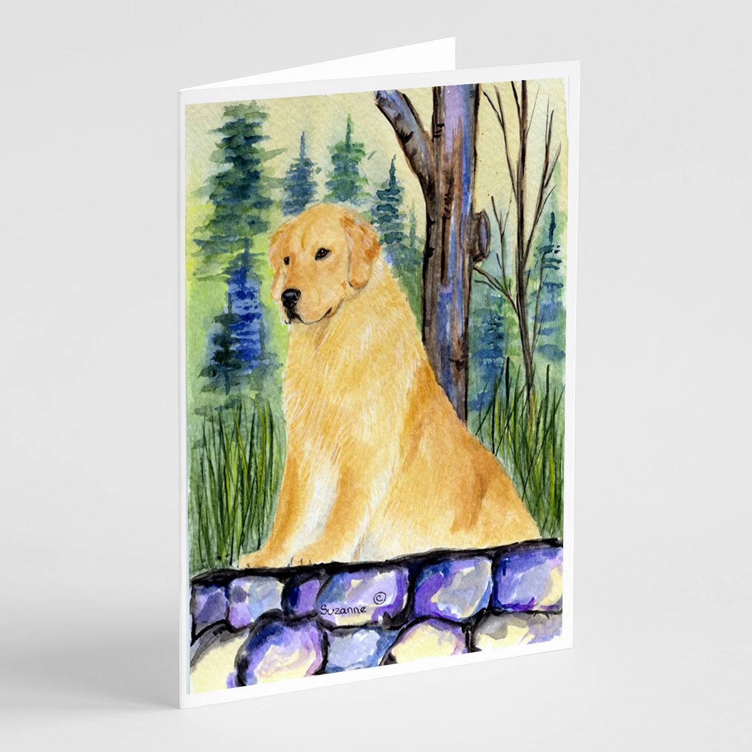 Buy this Golden Retriever Greeting Cards and Envelopes Pack of 8