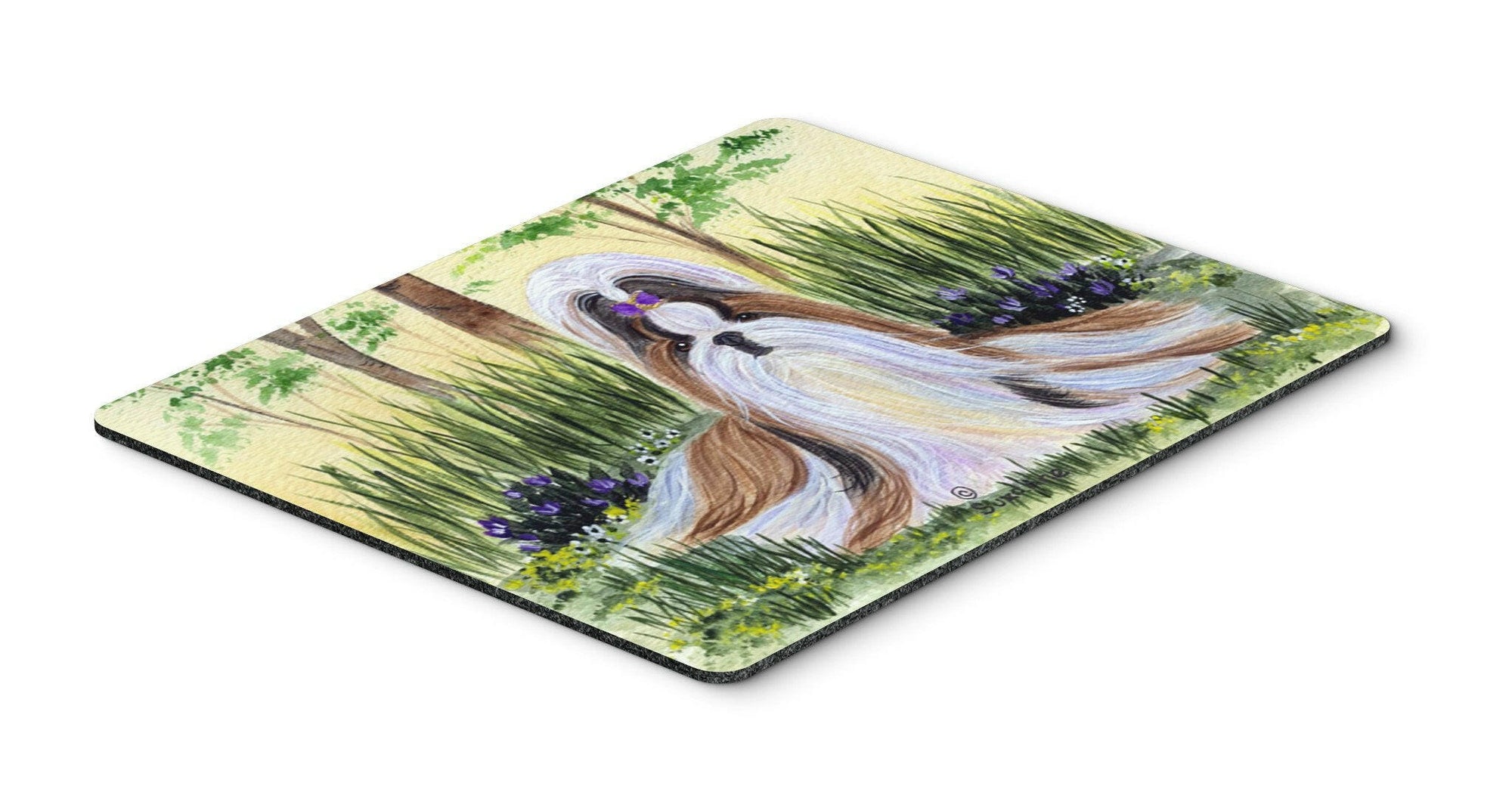 Shih Tzu Mouse Pad / Hot Pad / Trivet by Caroline's Treasures