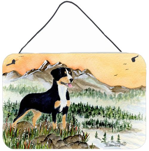 Entlebucher Mountain Dog Indoor Aluminium Metal Wall or Door Hanging Prints by Caroline's Treasures