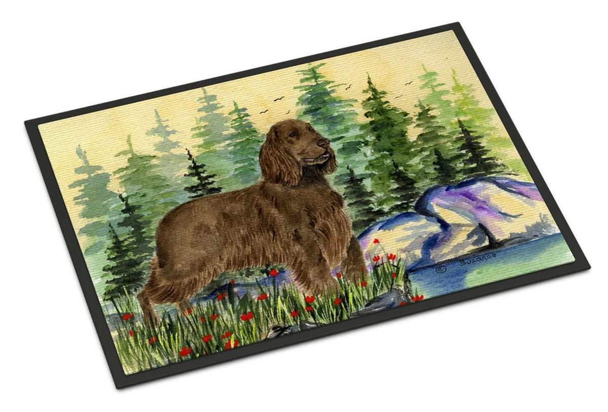 Field Spaniel Indoor Outdoor Mat 18x27 Doormat - the-store.com