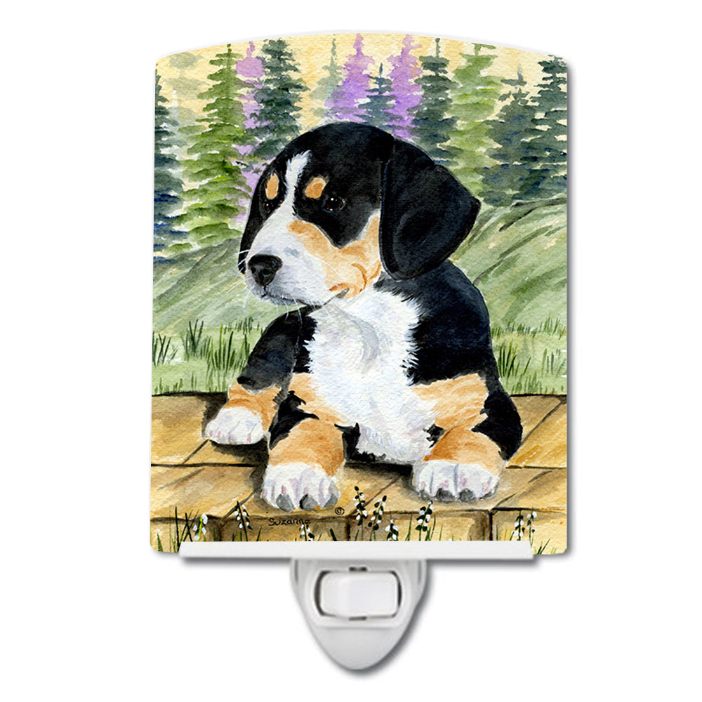 Entlebucher Mountain Dog Ceramic Night Light SS8132CNL - the-store.com