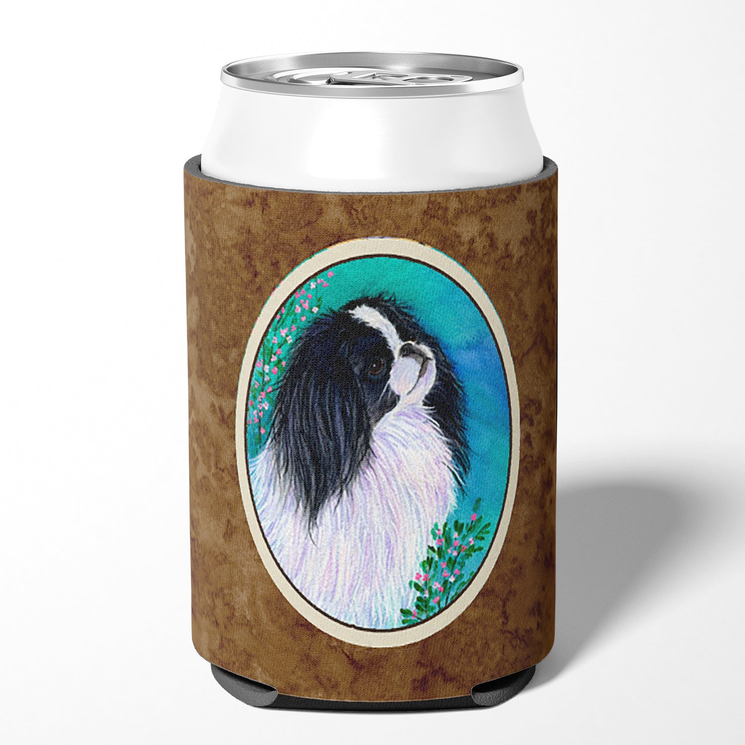 Japanese Chin Can or Bottle Beverage Insulator Hugger.