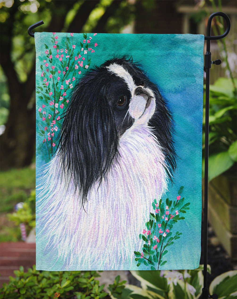 Japanese Chin Flag Garden Size.