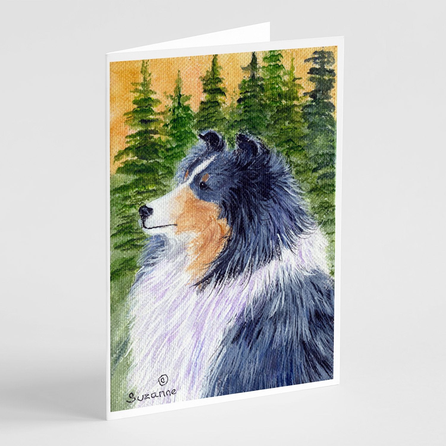 Buy this Sheltie Greeting Cards and Envelopes Pack of 8