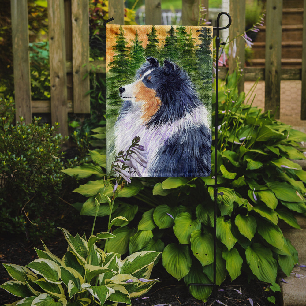 Sheltie Flag Garden Size.