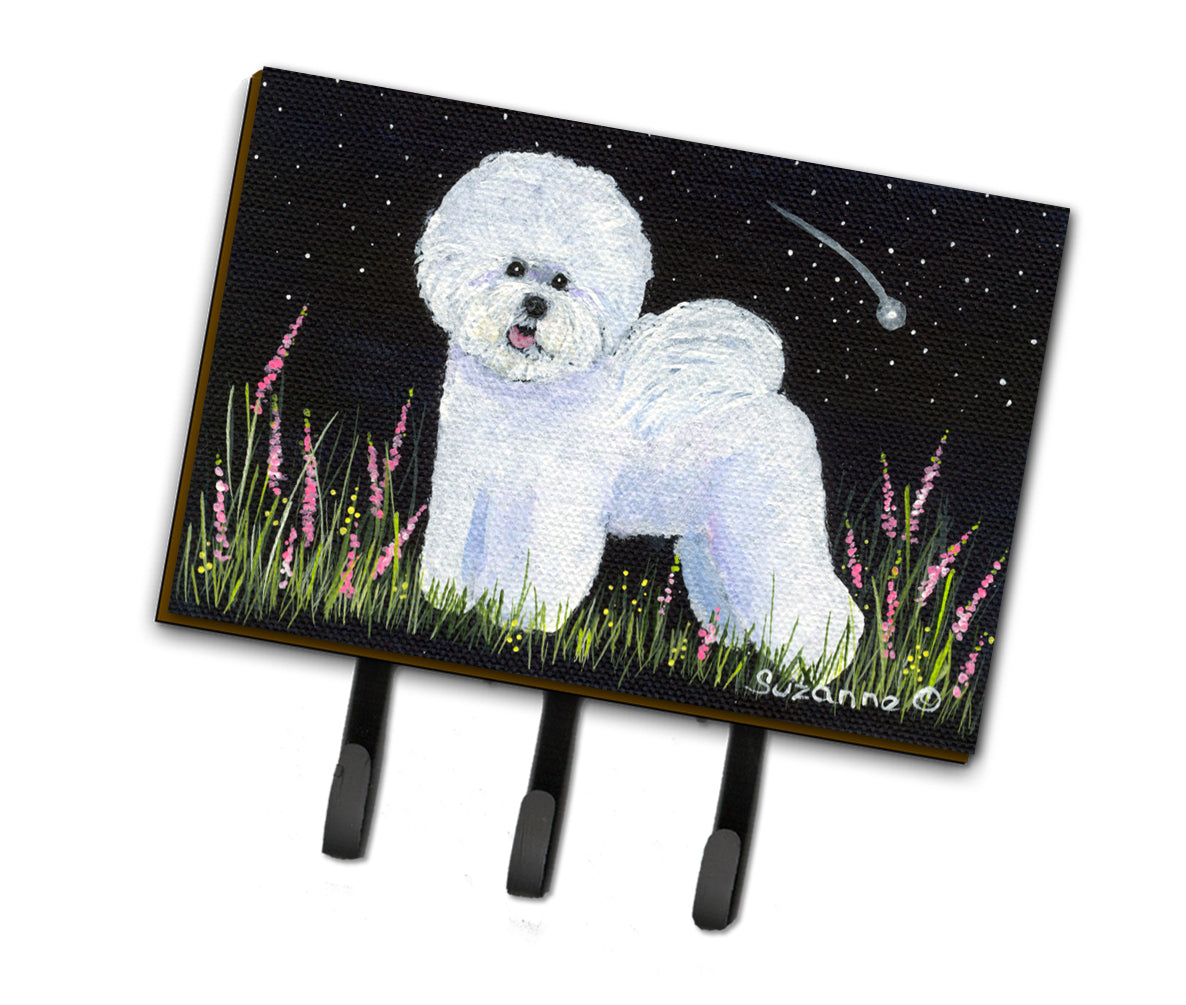 Bichon Frise Leash Holder or Key Hook  the-store.com.