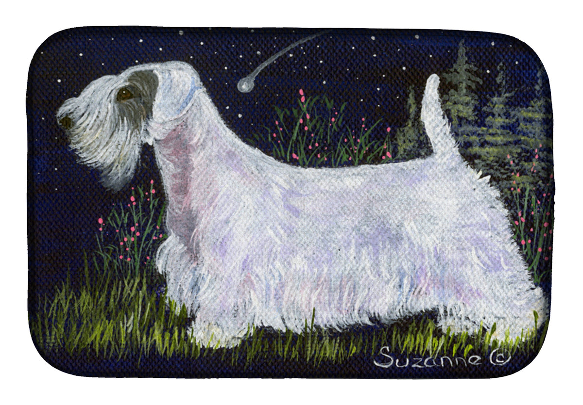 Sealyham Terrier Dish Drying Mat SS8145DDM  the-store.com.