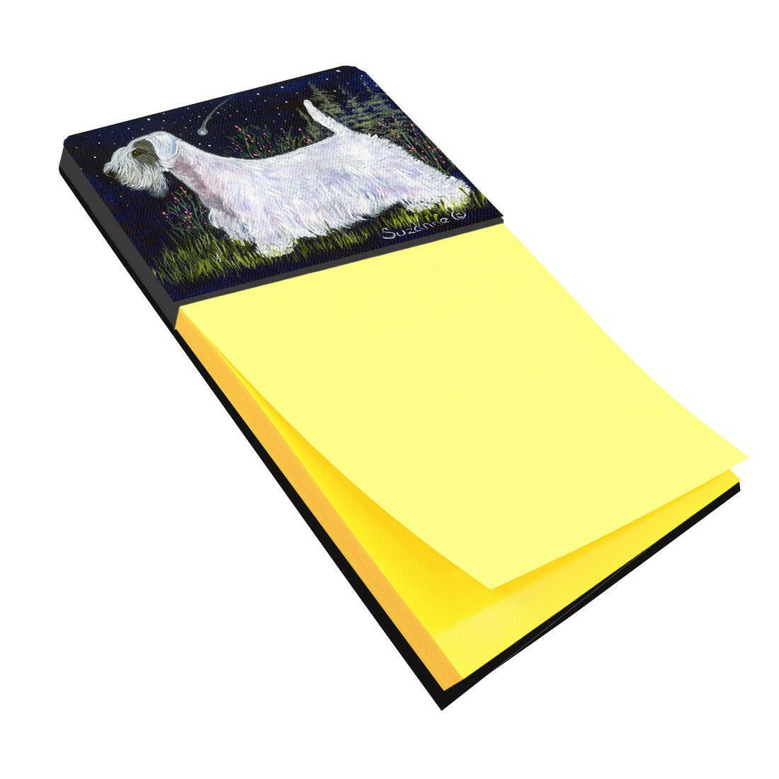 Sealyham Terrier Refiillable Sticky Note Holder or Postit Note Dispenser SS8145SN by Caroline's Treasures