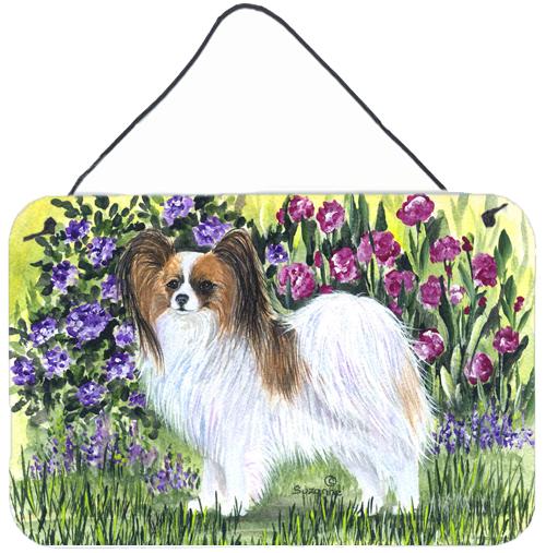 Papillon Indoor Aluminium Metal Wall or Door Hanging Prints by Caroline's Treasures