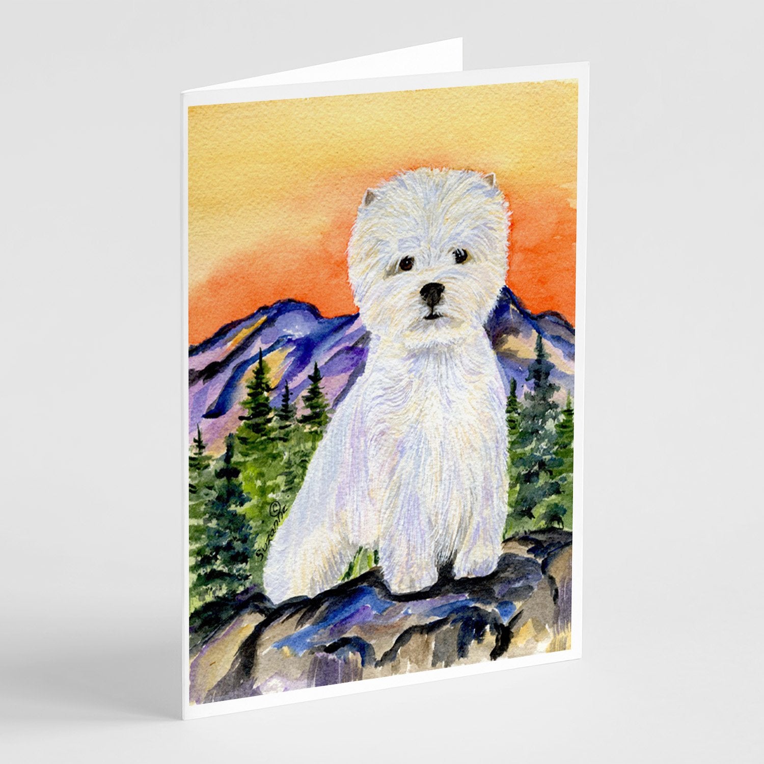 Buy this Westie Greeting Cards and Envelopes Pack of 8