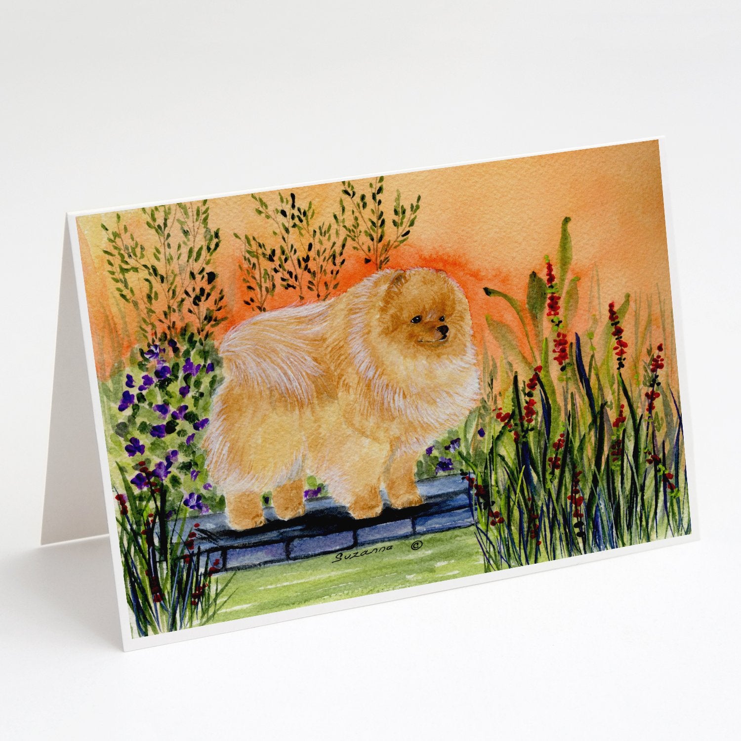 Buy this Pomeranian Greeting Cards and Envelopes Pack of 8