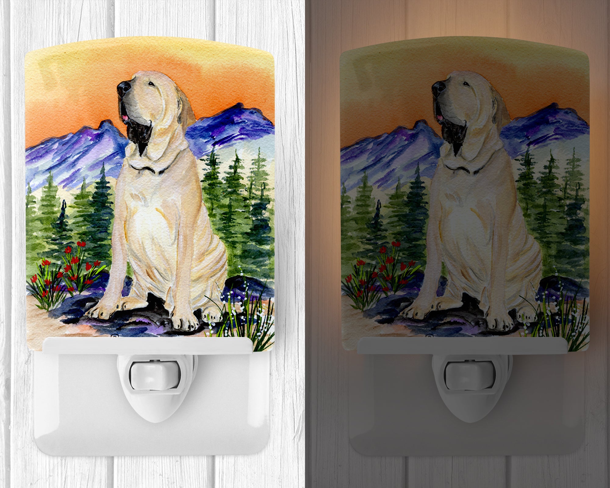 Brazilian Mastiff  / Fila Brasileiro Ceramic Night Light SS8169CNL - the-store.com