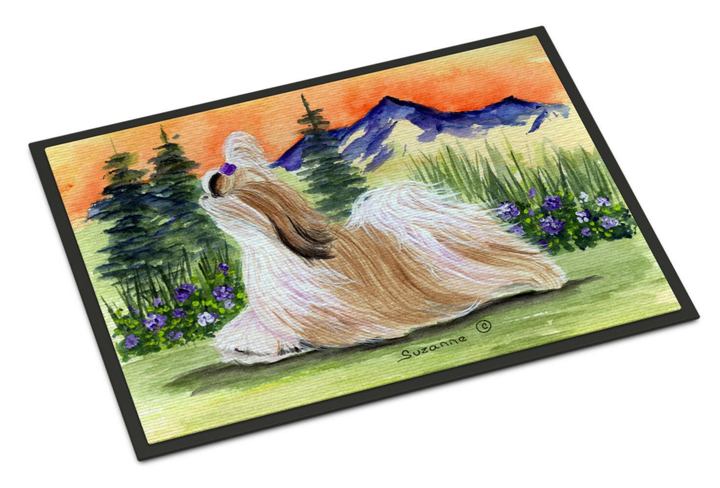 Shih Tzu Indoor Outdoor Mat 18x27 Doormat - the-store.com