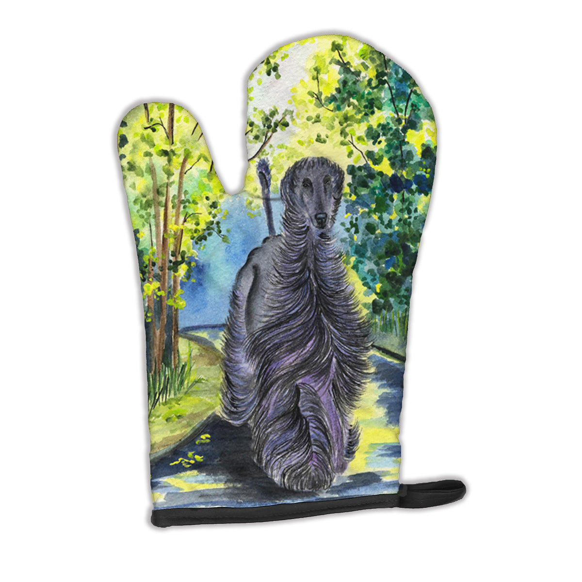 Afghan Hound Oven Mitt SS8181OVMT  the-store.com.