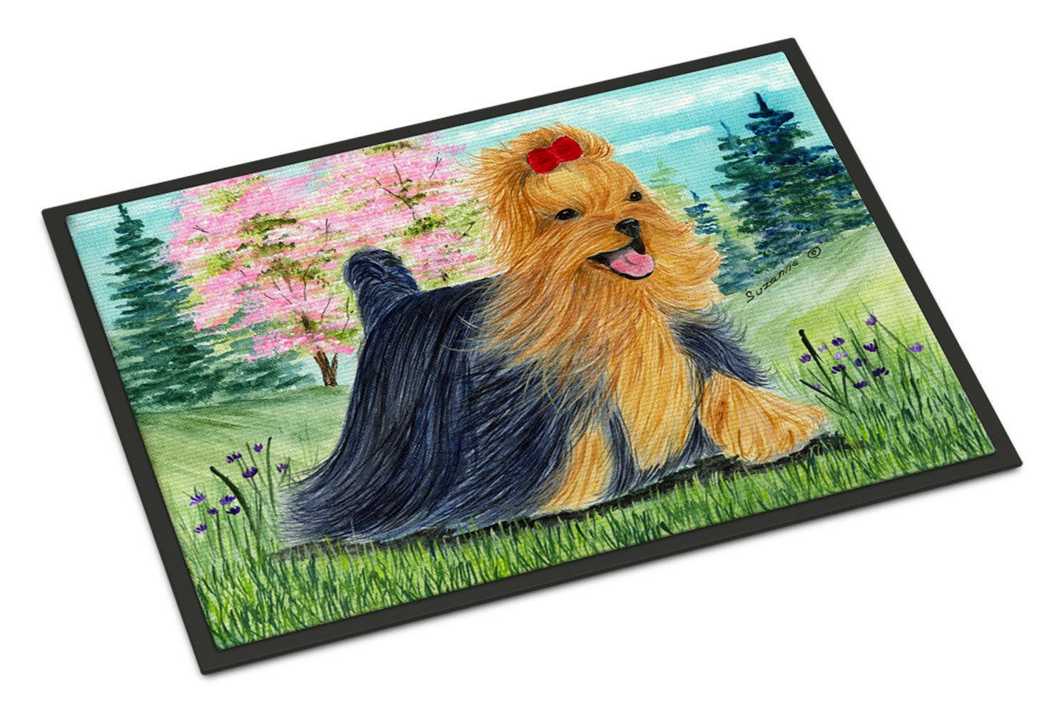 Yorkie Indoor or Outdoor Mat 24x36 Doormat - the-store.com