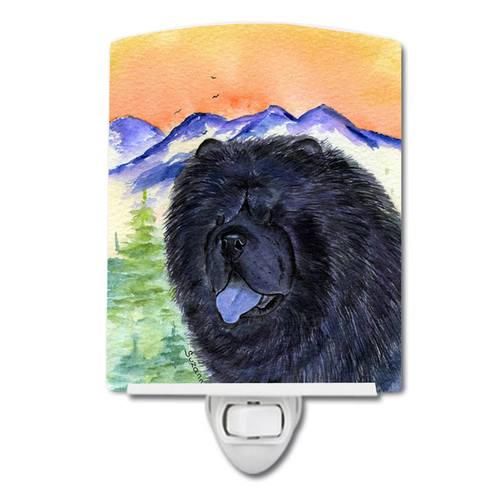 Chow Chow Ceramic Night Light SS8191CNL - the-store.com