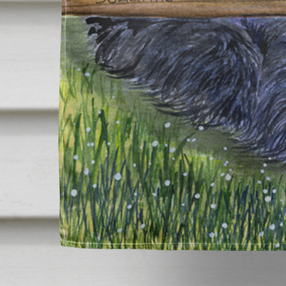 Scottish Terrier Flag Canvas House Size  the-store.com.