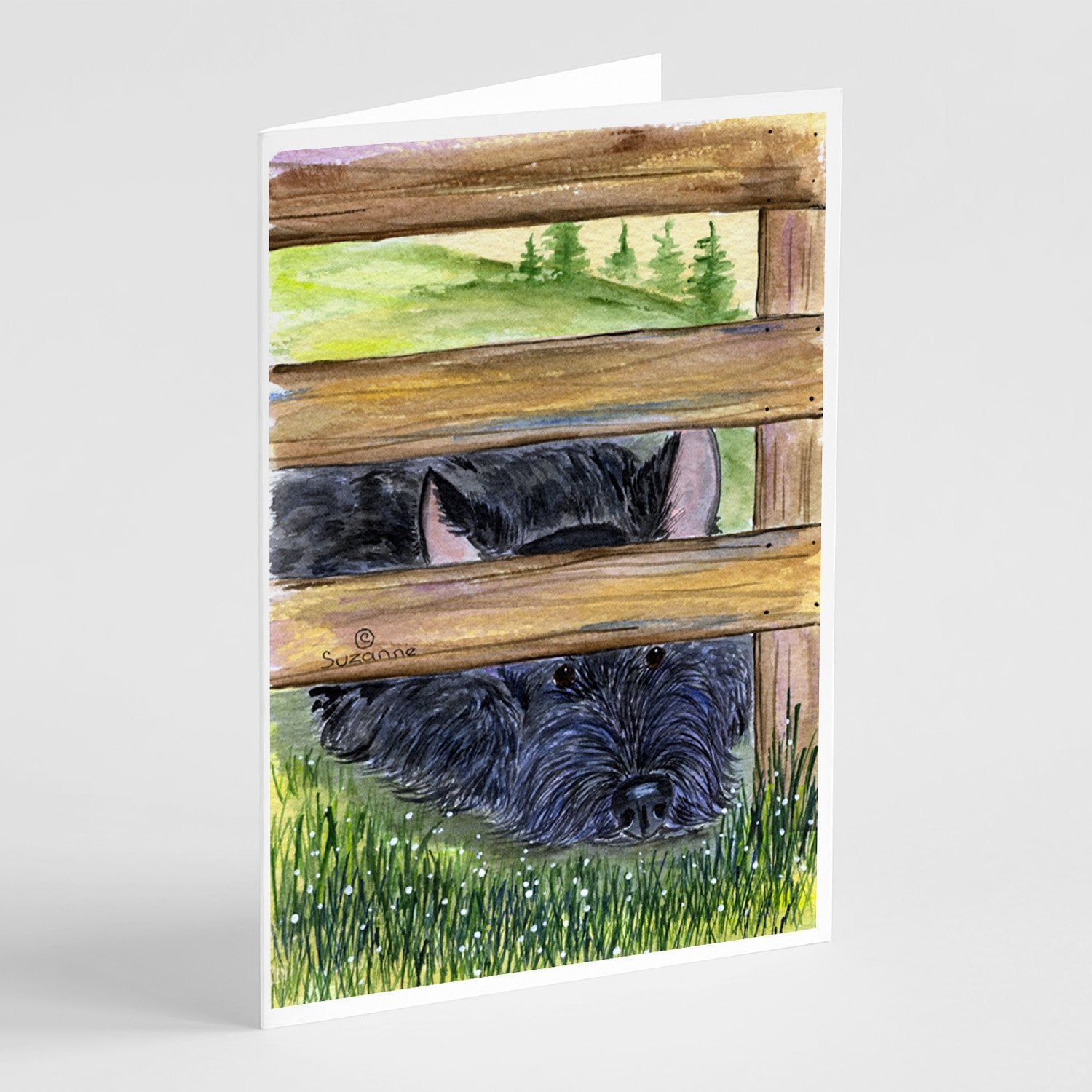 Buy this Scottish Terrier Greeting Cards and Envelopes Pack of 8