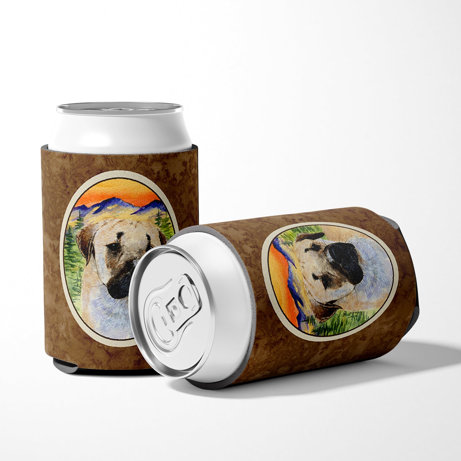 Anatolian Shepherd Can or Bottle Beverage Insulator Hugger.