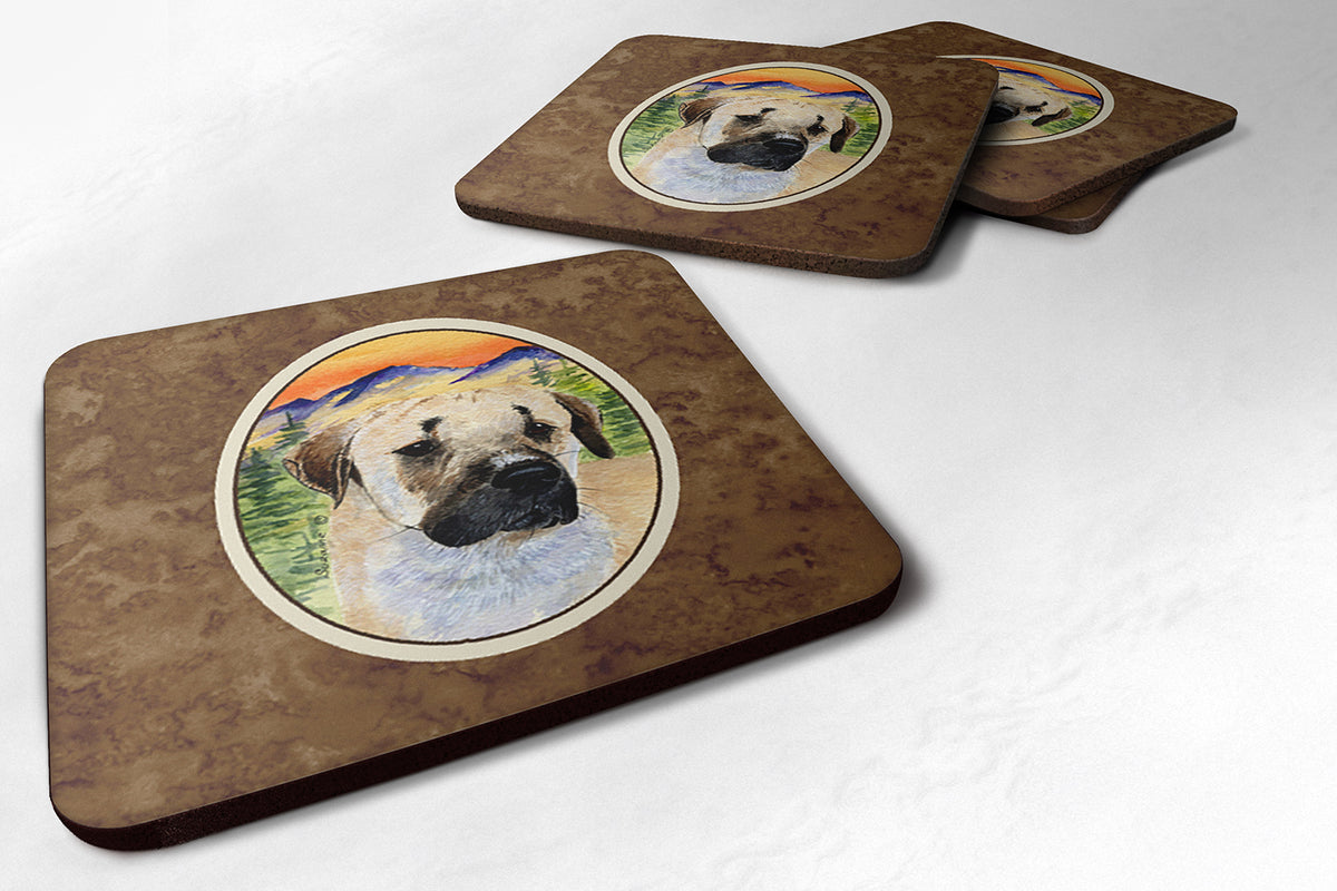 Set of 4 Anatolian Shepherd Foam Coasters - the-store.com