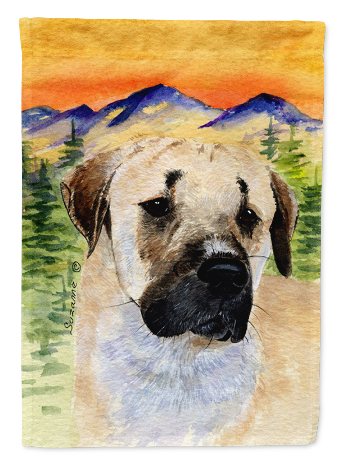 Anatolian Shepherd Flag Garden Size.